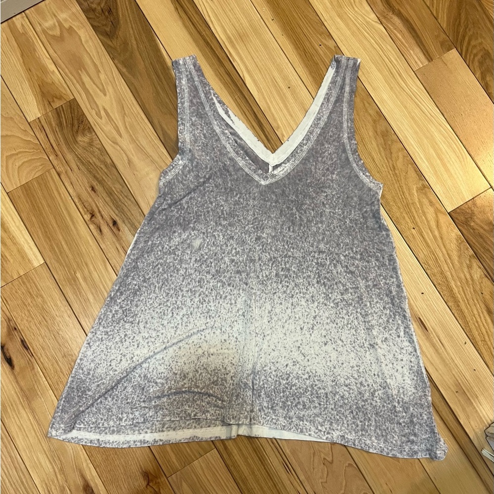 Gray Sleeveless Women's Top